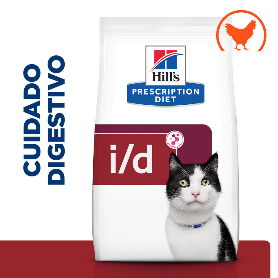8 kg Hill's Prescription Diet Digestive Care i/d Pollo pienso para gatos, , large Imagen numero 2